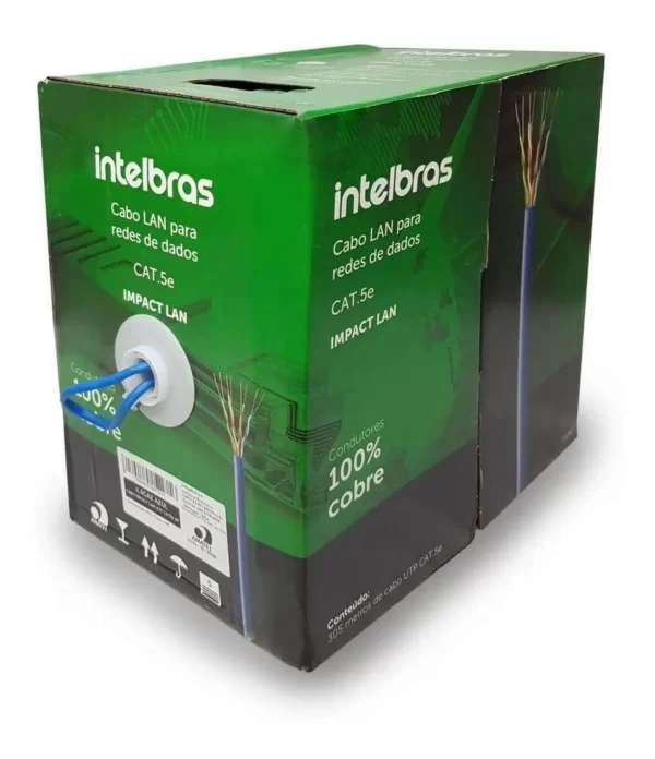 CABO UTP CAT5.E 4PX24 AWG INTELBRAS