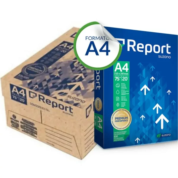 CAIXA DE FOLHA A4 REPORT