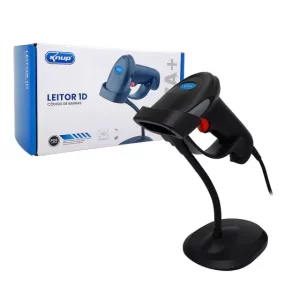 LEITOR DE  CÓDICO DE BARRAS 1D 1017A+ KNUP